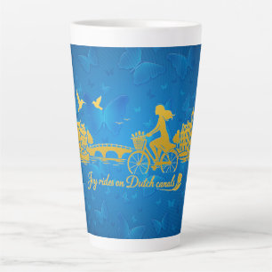 Tasse Latte GoldAmsterdam Rêveur Minimaliste Romantique