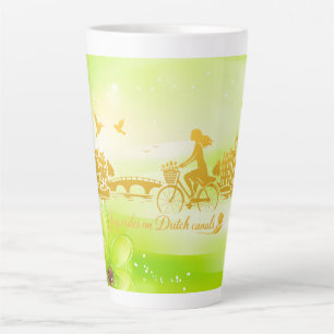 Tasse Latte GoldAmsterdam Rêveur Minimaliste Romantique
