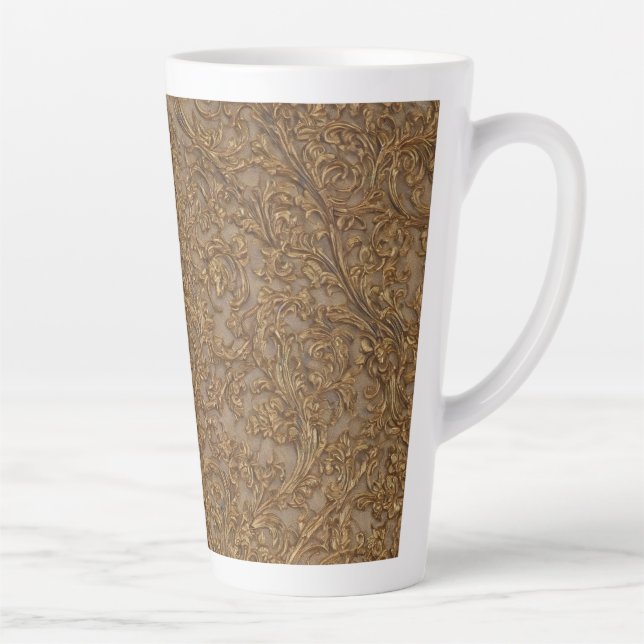 Tasse Latte Golden Baroque Un Paysage (Droite)