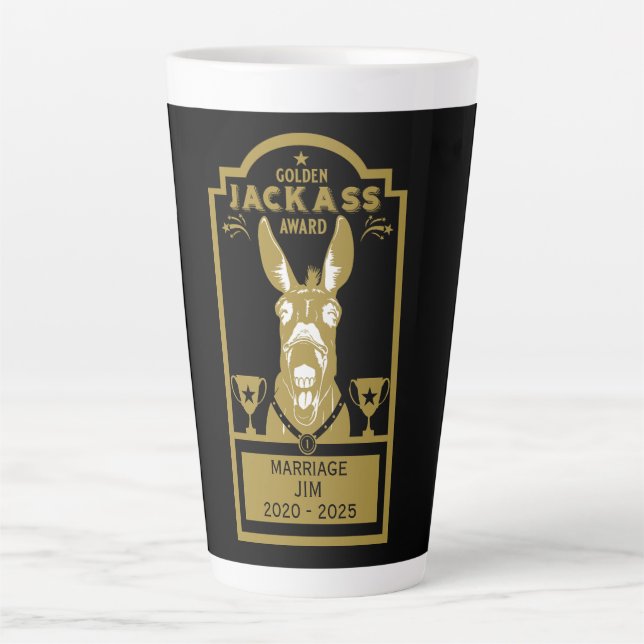 Tasse Latte Golden Jackass (Devant)