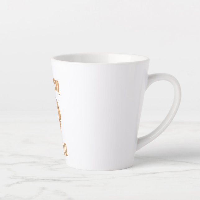 Tasse Latte Golden Retriever Maman (Droite)