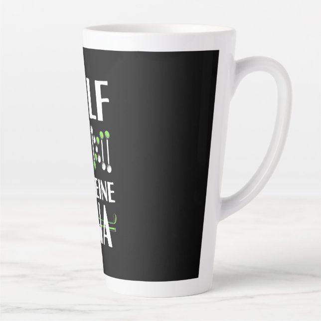 Tasse Latte Golf C'est mon ADN (Droite)