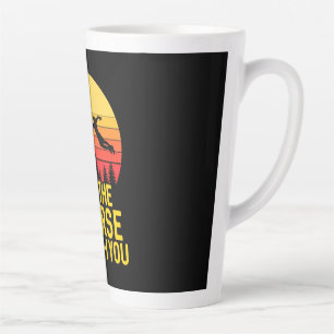 Tasse Latte Golf sur disque avec vous