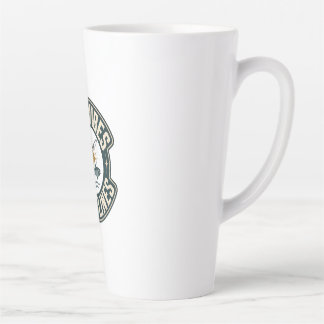 Tasse Latte Good Vibes Tight Lines Funny Fishing Outdoor Desig
