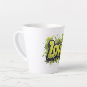 Tasse Latte Graffiti Field of Endless Love