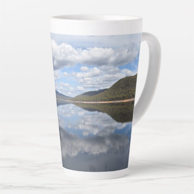 Tasse Latte Grampians Reflected (Angle droit)