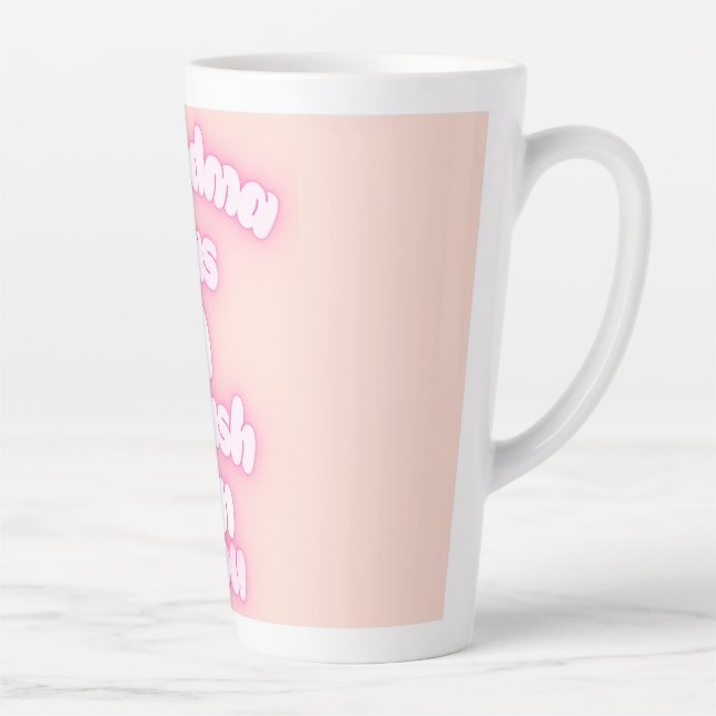 Tasse Latte Grand-mère est amoureuse de toi (Droite)