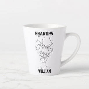 Tasse Latte Grand-père grand-enfant cadeau grand-père personna