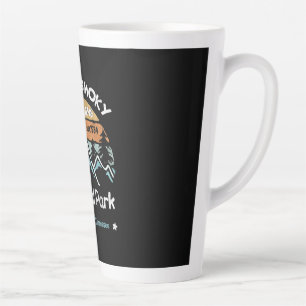 Tasse Latte Grand Smoky Mountains Camping du parc national des