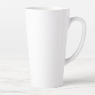 TASSE LATTE GRANDE BOUGIE LARGE BLANCHE