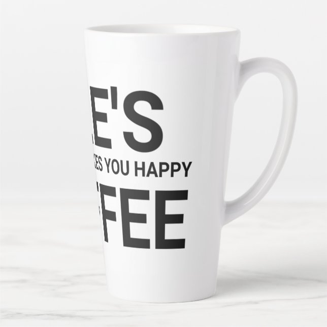 TASSE LATTE GRANDS BOGUES POUR LE THÉ (Droite)