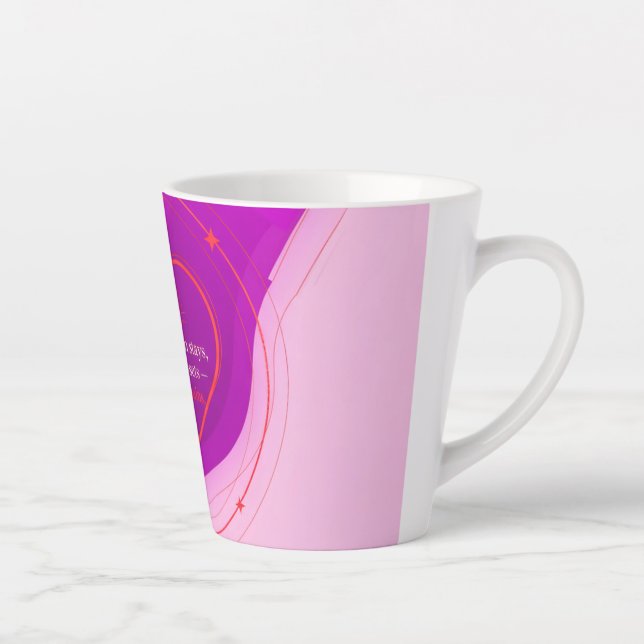 Tasse Latte Gratitude Remains™: A Daily Ritual of Love  (Droite)