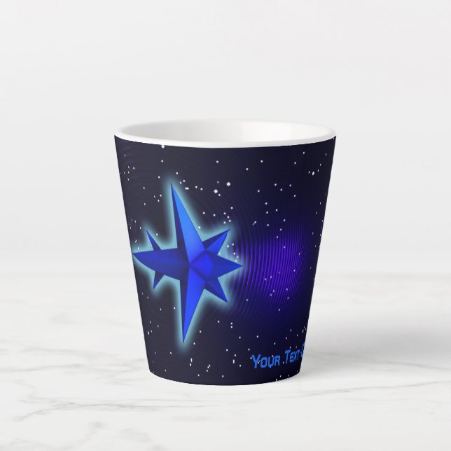 Tasse Latte Gravité Drive Spacecraft (Devant)