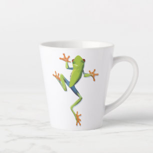 Tasse Latte Grenouille-Arbre Amphibienne