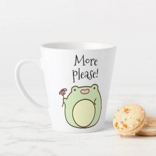 Tasse Latte Grenouille verte