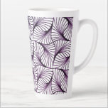Tasse Latte Grosse tôle violette Twist 17 oz<br><div class="desc">Grosse tôle violette Twist 17 oz</div>