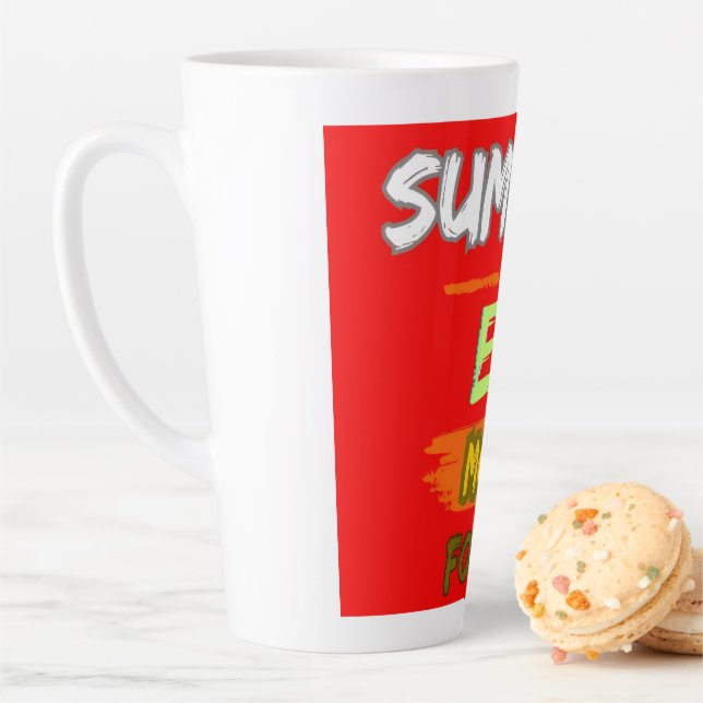 Tasse Latte Grosse tresse en latte (En situation)