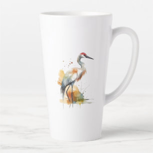 Tasse Latte Grue errante