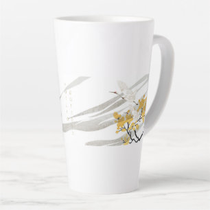 Tasse Latte Grue japonaise