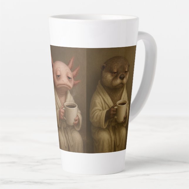 Tasse Latte Grumpy Lake Pals (Angle droit)