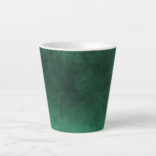 Tasse Latte Grunge foncé - Vert