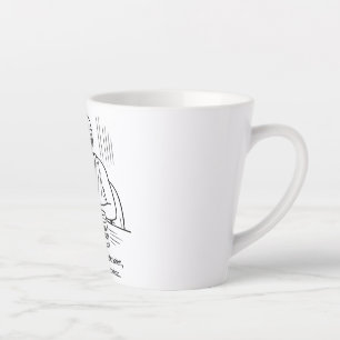Tasse Latte Guide d'Aristote pour la modération