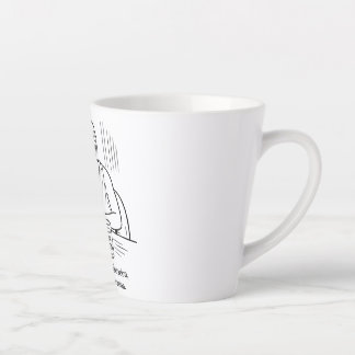 Tasse Latte Guide d'Aristote pour la modération