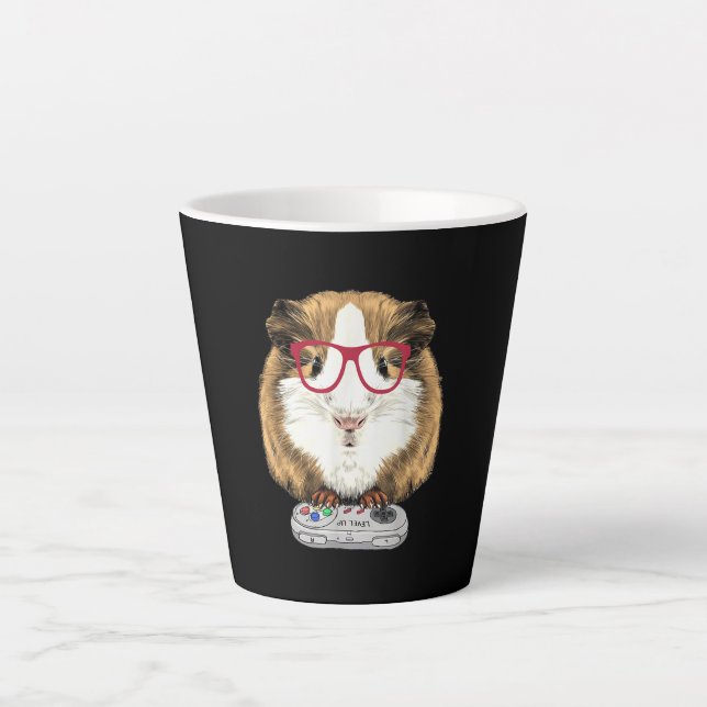 Tasse Latte Guinéen Pig Vidéo Jeu Animaux Animaux Animaux Cade (Devant)