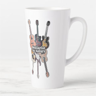 Tasse Latte Guitariste de nature. "La musique est l'édition so