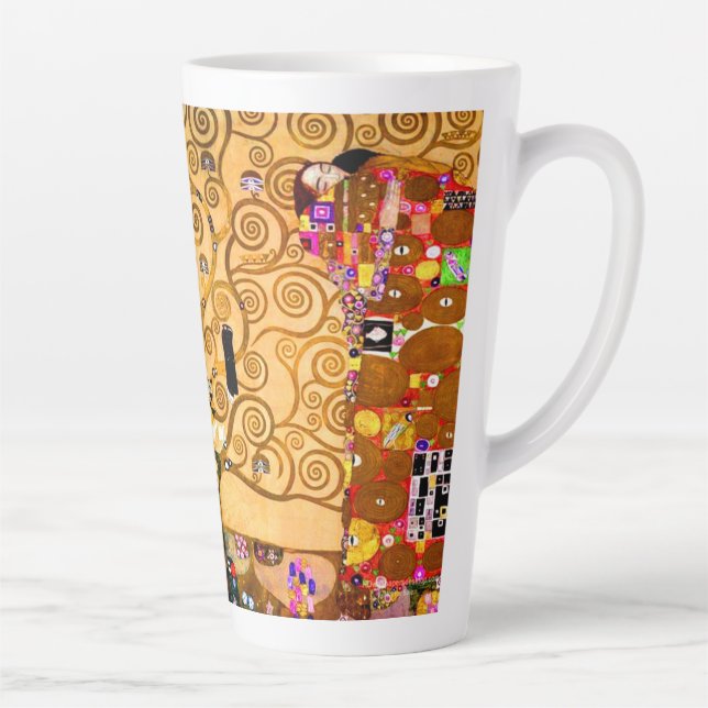 Tasse Latte Gustav Klimt Arbre de vie (Droite)