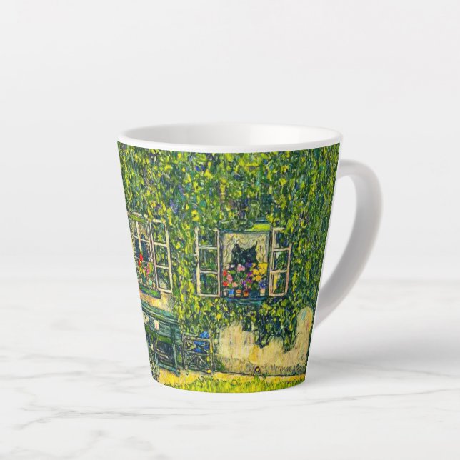 Tasse Latte Gustav Klimt La Maison de Guardaboschi (Angle droit)