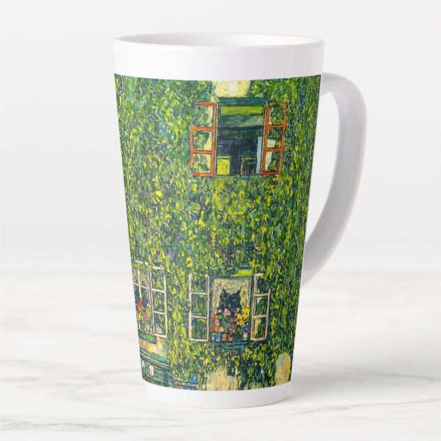 Tasse Latte Gustav Klimt La Maison de Guardaboschi (Angle droit)
