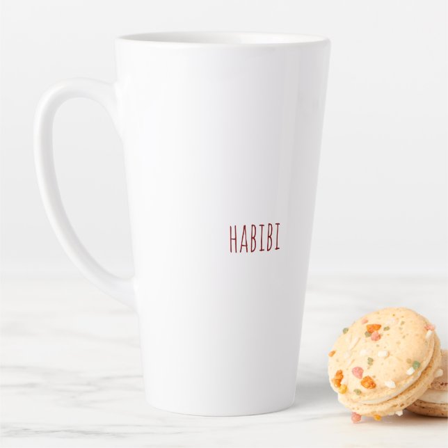Tasse Latte Habibi (En situation)
