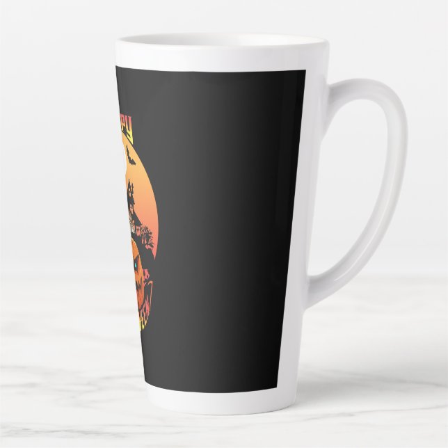 Tasse Latte Halloween (Droite)