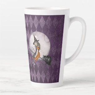 Tasse Latte Halloween Alice au pays des merveilles Cheshire Ca