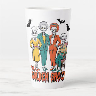 Tasse Latte Halloween des filles des Gouls d'or