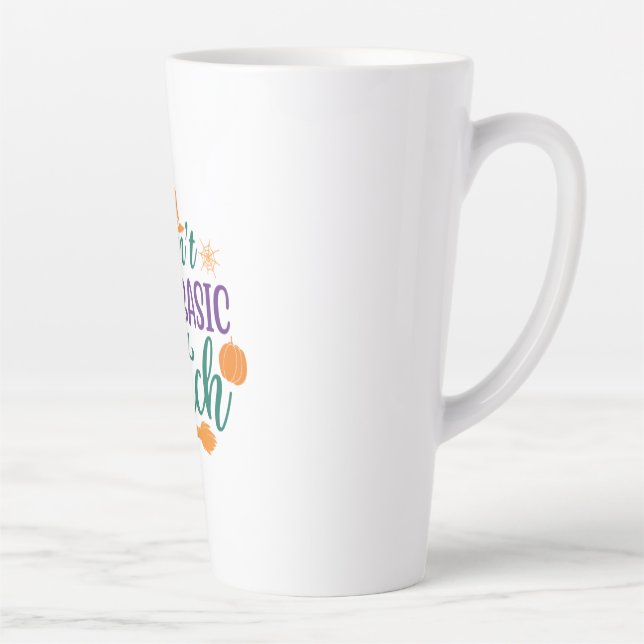 Tasse Latte Halloween Do Not Be A Basic (Droite)