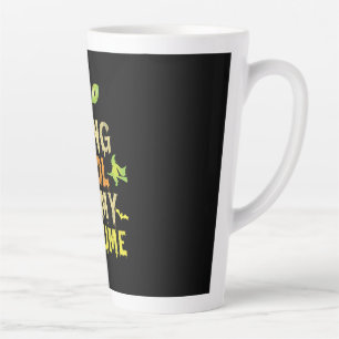 Tasse Latte Halloween Être Cool Est Mon Costume Anniversaire