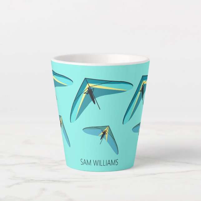 Tasse Latte Hang Gliding (Devant)