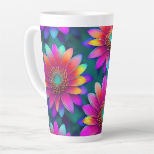 Tasse Latte Happy Flowers