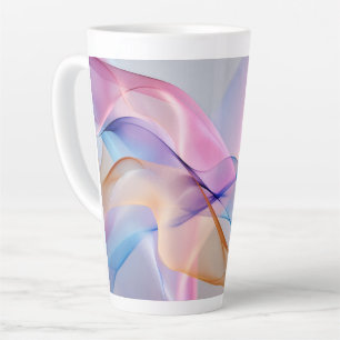 Tasse Latte Harmonie fluide en mouvement