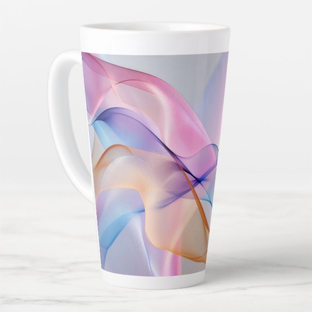 Tasse Latte Harmonie fluide en mouvement (Angle gauche)