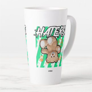 Tasse Latte HATERS Teddy Bear - Embrassez l'amour avec une tou