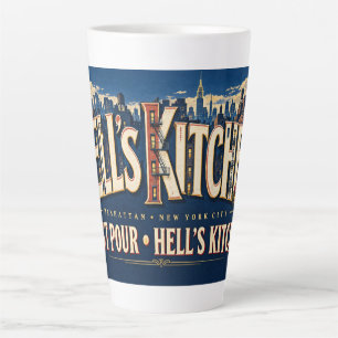 Tasse Latte Hell's Kitchen Manhattan NYC