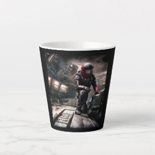 Tasse Latte Héros SF à bord du vaisseau spatial 3