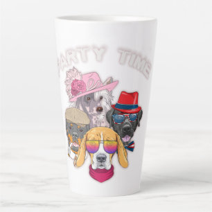 Tasse Latte Heure de la partie