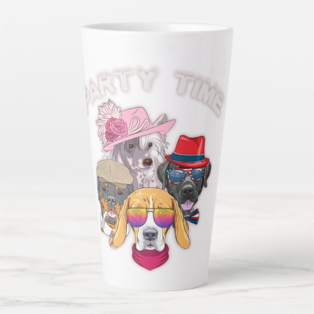 Tasse Latte Heure de la partie (Devant)