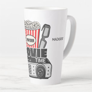 Tasse Latte Heure du film de nom personnalisé