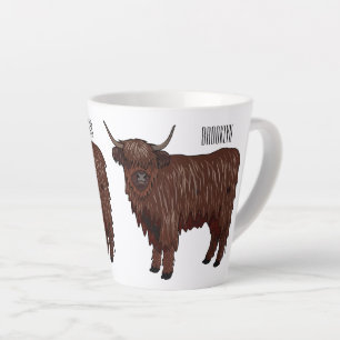Tasse Latte Highland cow