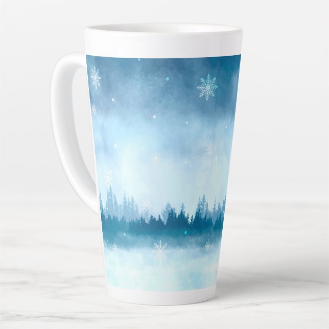 Tasse Latte Hiver (Angle gauche)